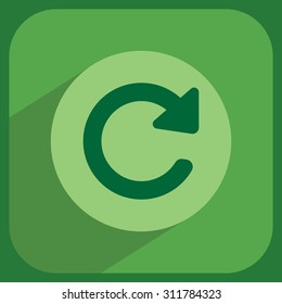 Update icon in flat style. Refresh symbol
