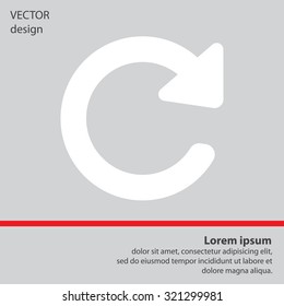 Update icon in flat style. Refresh symbol