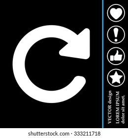 Update icon in flat style. Refresh symbol