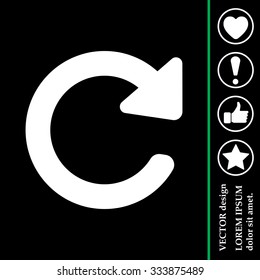 Update icon in flat style. Refresh symbol