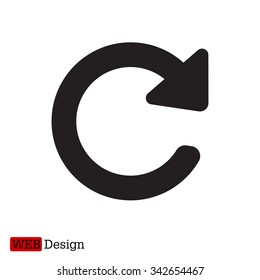 Update icon in flat style. Refresh symbol