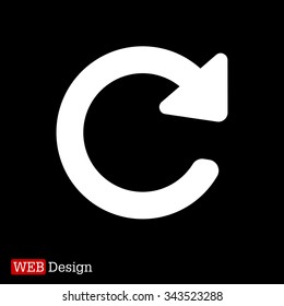 Update icon in flat style. Refresh symbol
