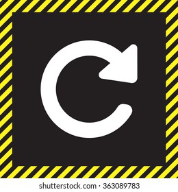 Update icon in flat style. Refresh symbol