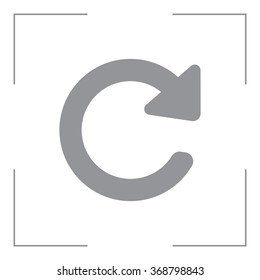 Update icon in flat style. Refresh symbol