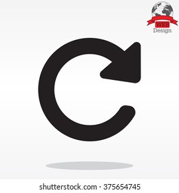 Update icon in flat style. Refresh symbol