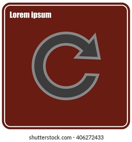 Update icon in flat style. Refresh symbol
