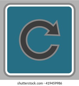 Update icon in flat style. Refresh symbol
