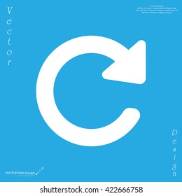 Update icon in flat style. Refresh symbol