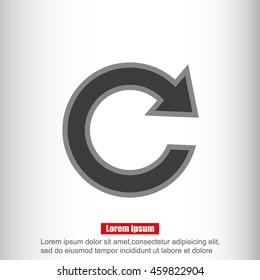 Update icon in flat style. Refresh symbol
