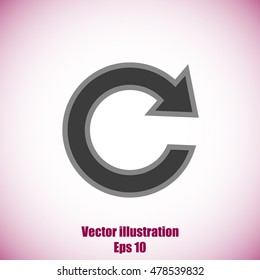 Update icon in flat style. Refresh symbol