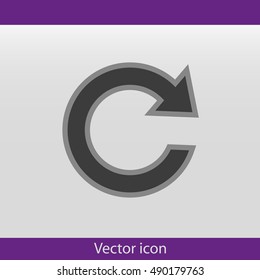 Update icon in flat style. Refresh symbol