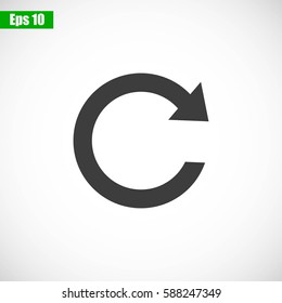 Update icon in flat style. Refresh symbol