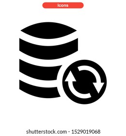 update icon isolated sign symbol vector illustration - high quality black style vector icons
