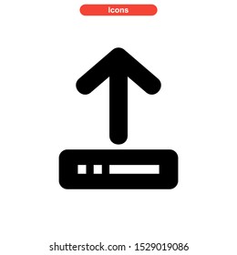 update icon isolated sign symbol vector illustration - high quality black style vector icons
