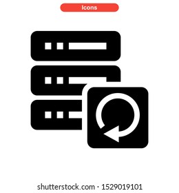 update icon isolated sign symbol vector illustration - high quality black style vector icons
