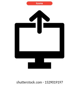 update icon isolated sign symbol vector illustration - high quality black style vector icons
