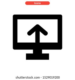 update icon isolated sign symbol vector illustration - high quality black style vector icons