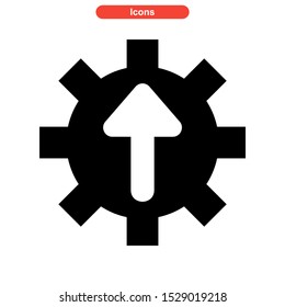update icon isolated sign symbol vector illustration - high quality black style vector icons
