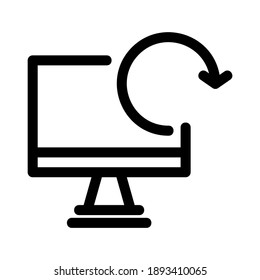 update icon or logo isolated sign symbol vector illustration - high quality black style vector icons

