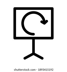 update icon or logo isolated sign symbol vector illustration - high quality black style vector icons
