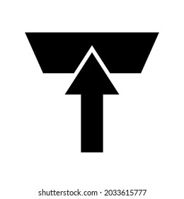 icono de actualización o logotipo símbolo de signo aislado ilustración vectorial - iconos vectoriales de estilo negro de alta calidad
