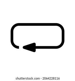 update icon or logo isolated sign symbol vector illustration - high quality black style vector icons