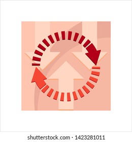 Update Icon, Refresh, Repeat Icon Vector Art Illustration