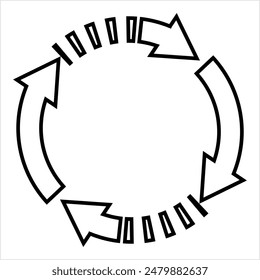 Update Icon, Refresh, Repeat Icon Vector Art Illustration