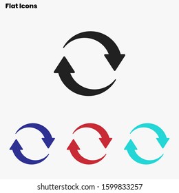 Update icon , Reload sign , Refresh vector
