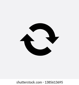 update icon sign signifier vector