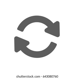Update Icon in trendy flat style isolated on white background. Award symbol for your web site design, logo, app, UI. Vector illustration, EPS10.