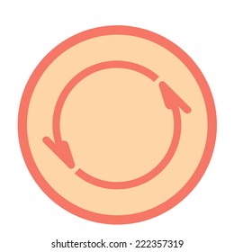 Update icon. Vector Illustration