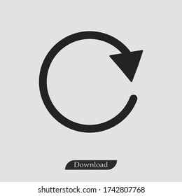 Update icon vector  , Reload , Refresh