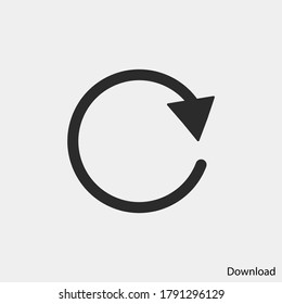 Update icon vector  , Reload , Refresh