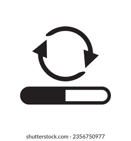 update icon vector template illustration logo design
