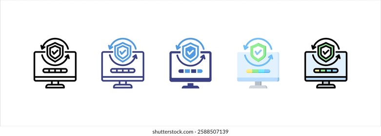 Update Multi Style Icon Set