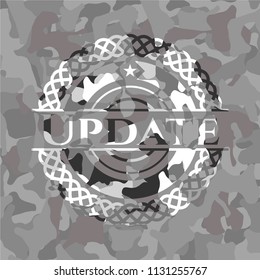 Update on grey camouflaged texture