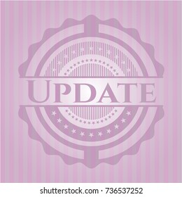 Update retro pink emblem