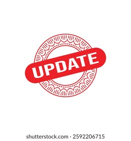 Update Rubber Stamp Seal Vector DESIGN