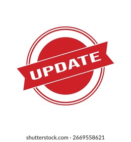 Update Rubber Stamp Seal Vector