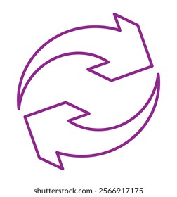 update sign glyph icon. Simple illustration , website or mobile application  .  9