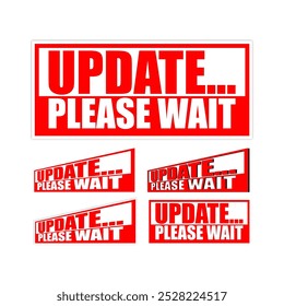update sign set vector design