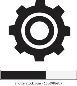 update system icon on white background. flat style. upgrade icon for your web site design, logo, app, UI. process symbol. update system sign. 
