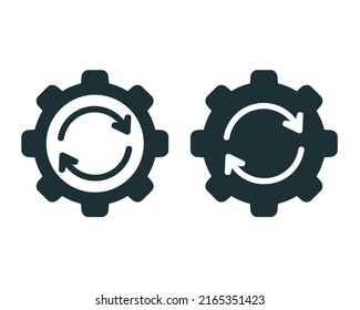 Actualizar sistema de actualización. Ilustración del vector
