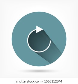 Update vector icon , lorem ipsum Flat design
