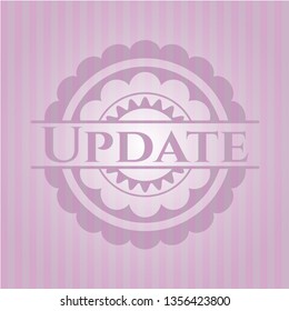 Update vintage pink emblem