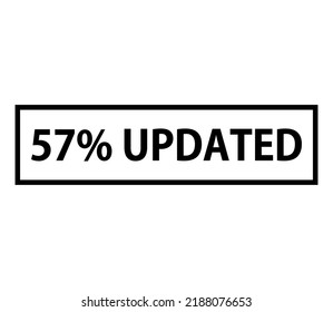 Updated Icon Label and Sign.perfect font and black color isolated white color background for stamp and other
