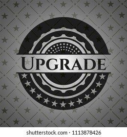  Upgrade black eUpgrade realistic dark emblemUpgrade dark badgemblem
