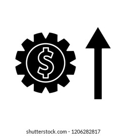 upgrade business icon vector