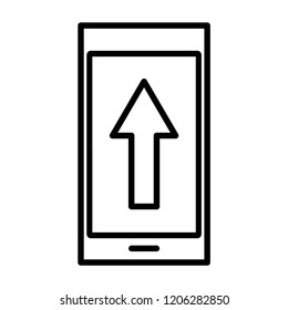 upgrade business icon vector